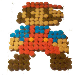 Cupcakes, Mario, 8-Bit